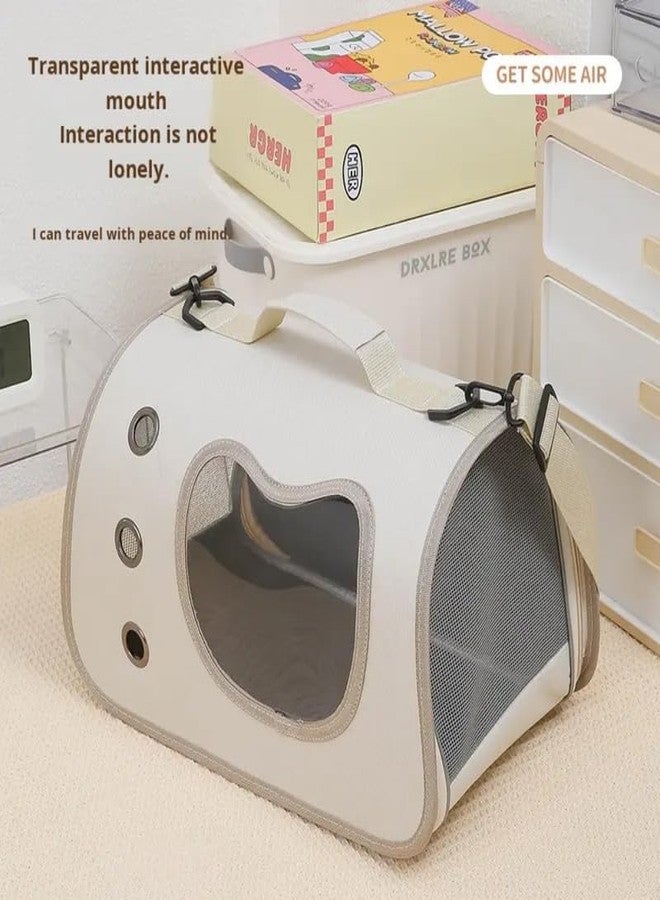 BohoBark Pet Portable Space Capsule Cat Bag Hand-held Foldable Shoulder Bag Transparent cat cage Kitten - Image 4